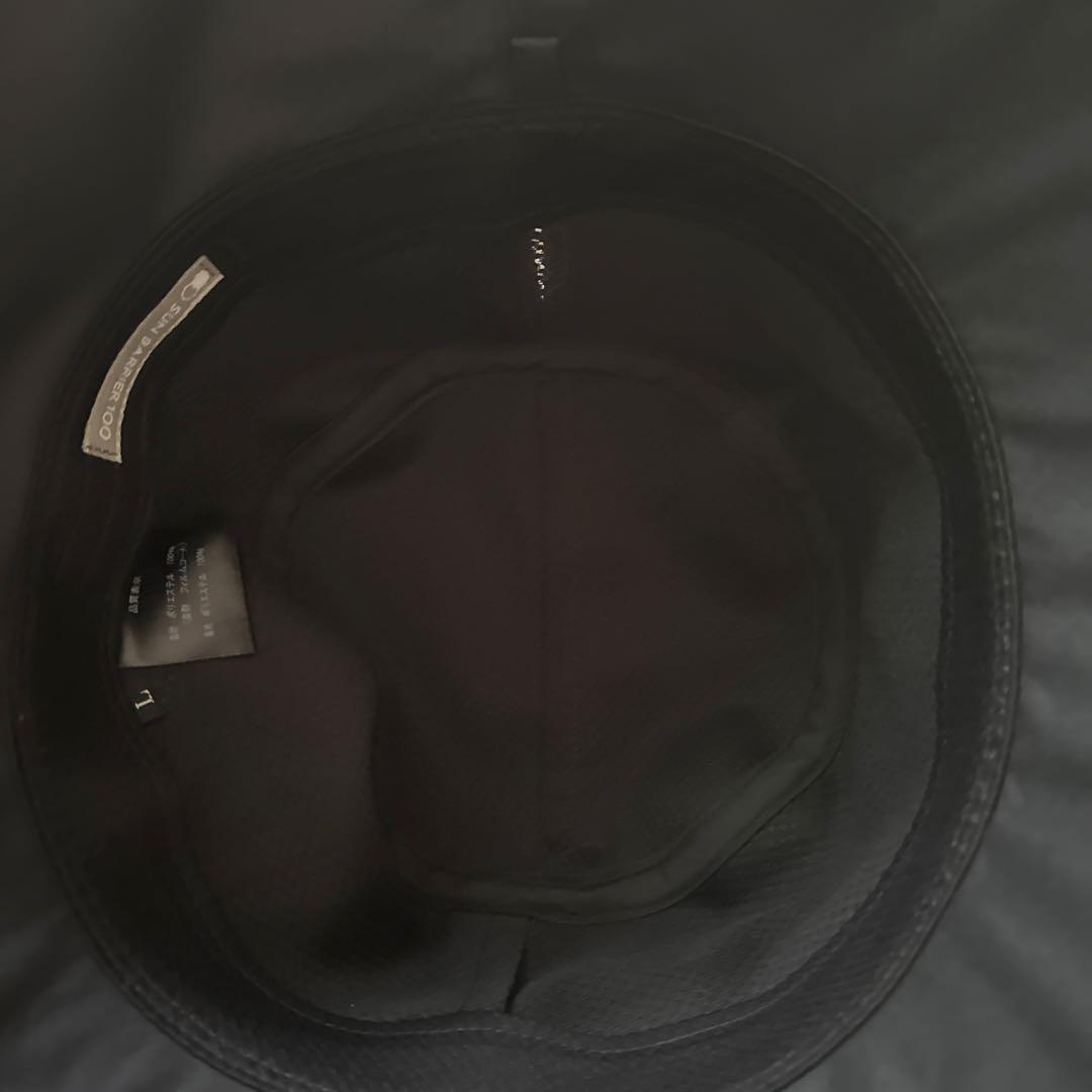 サンバリア100 バケットハット　ブラック L