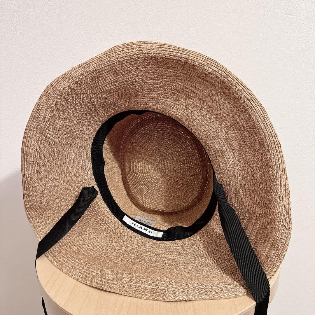 【美品】HIAND ハイアンド Blade pork Hat ハット 麦わら帽子