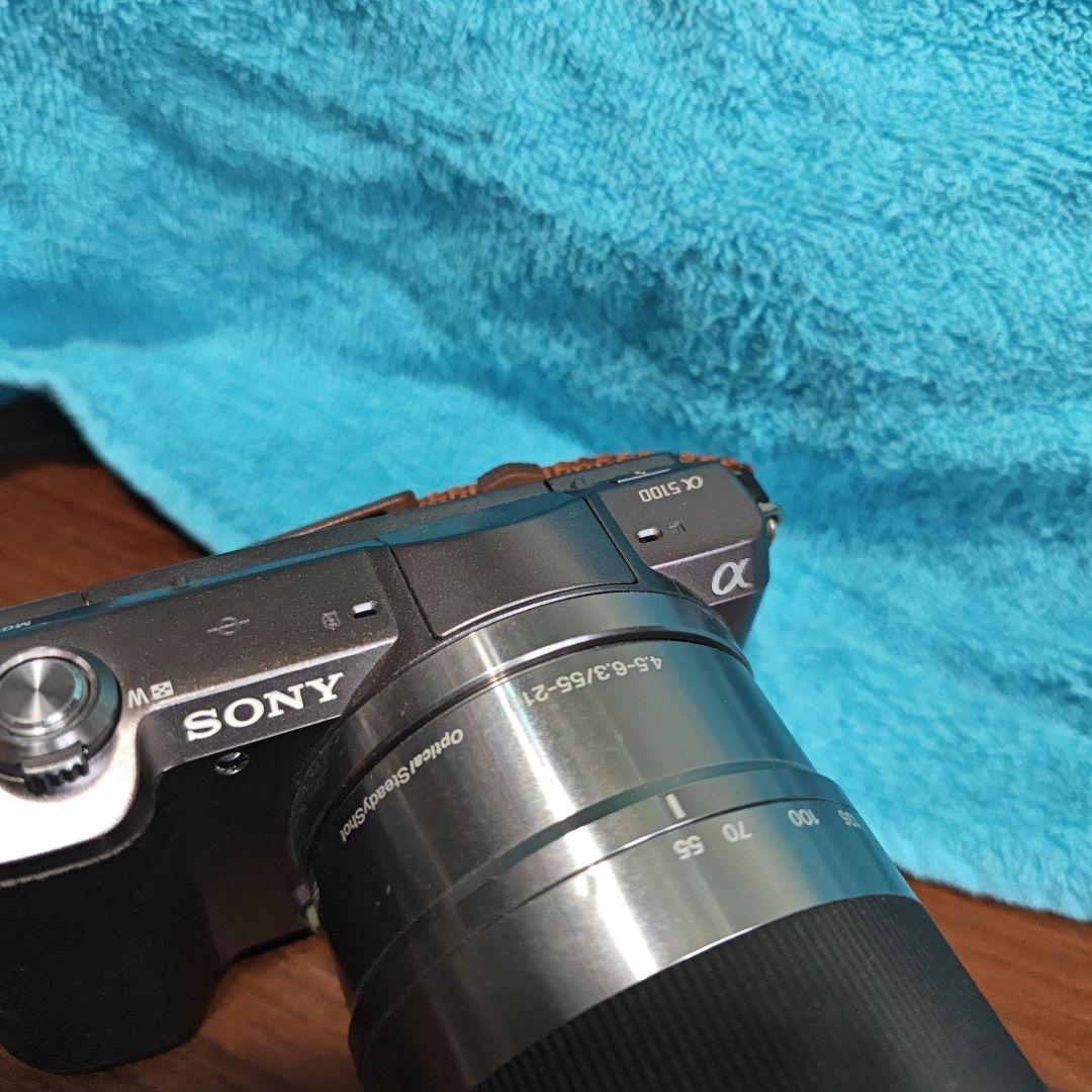 【値下げ】SONY ミラーレス一眼 ‪α‬5100 ズームレンズ バッテリー2個