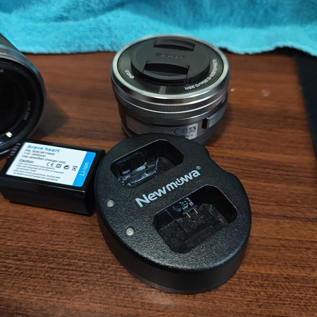 【値下げ】SONY ミラーレス一眼 ‪α‬5100 ズームレンズ バッテリー2個