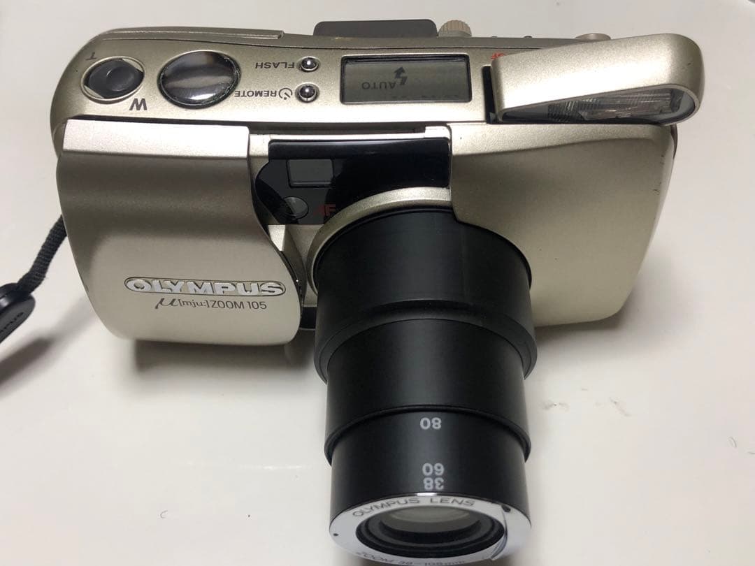OLYMPUS zoomシリーズ　2個　deluxe 105 ジャンク品