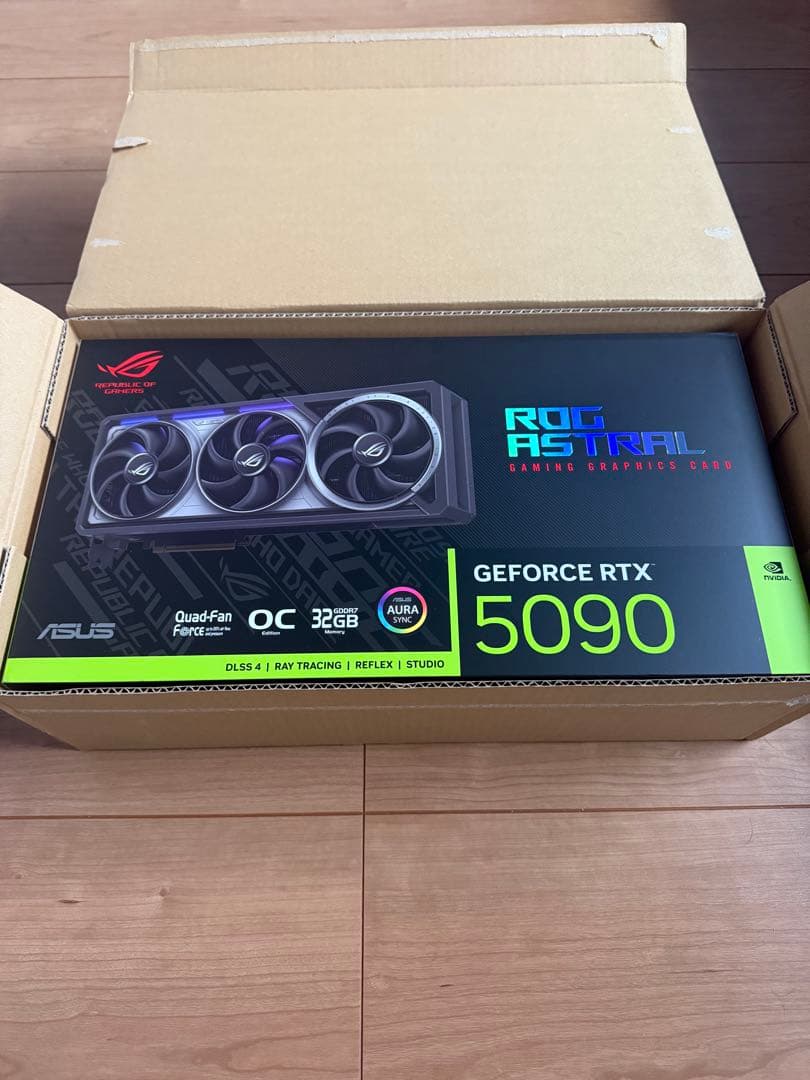 グラフィックボード・グラボ・ビデオカード ASUS ROG ASTRAL GEFORCE RTX 5090