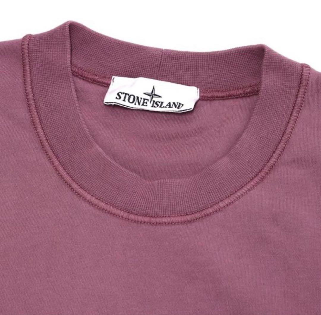 STONE  パープル　トレーナー