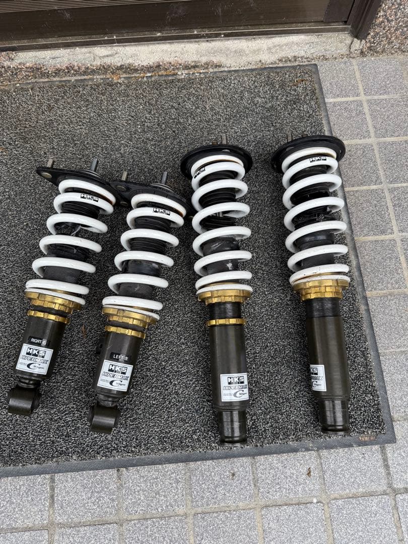 RB1 ホンダオデッセイ車高調　HKSハイパーマックスワゴン　フロントリアセット