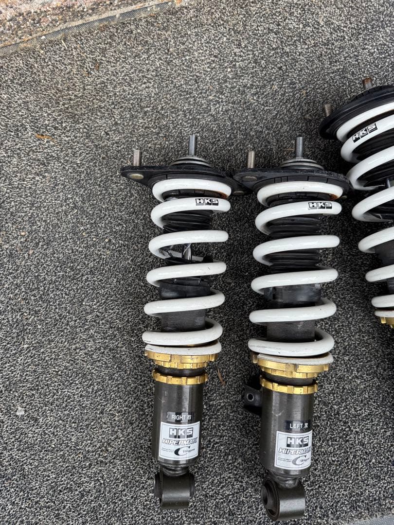 RB1 ホンダオデッセイ車高調　HKSハイパーマックスワゴン　フロントリアセット