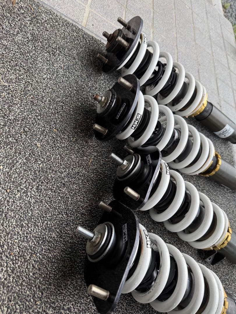 RB1 ホンダオデッセイ車高調　HKSハイパーマックスワゴン　フロントリアセット