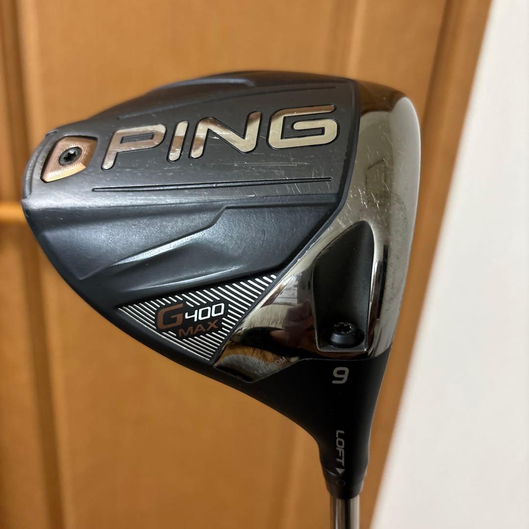 PING G400MAX ドライバー 9° シャフトtour 173-65s