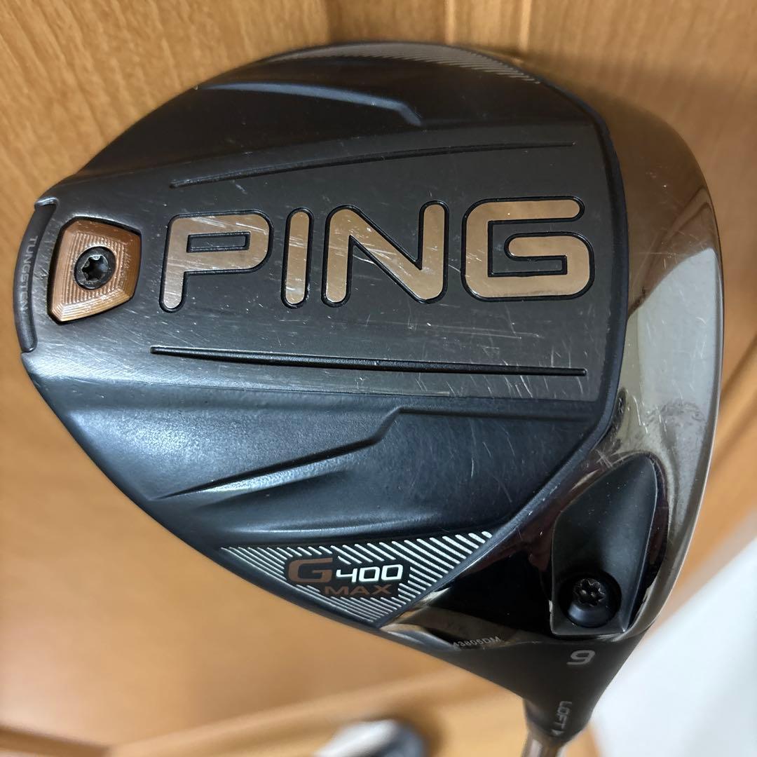 PING G400MAX ドライバー 9° シャフトtour 173-65s
