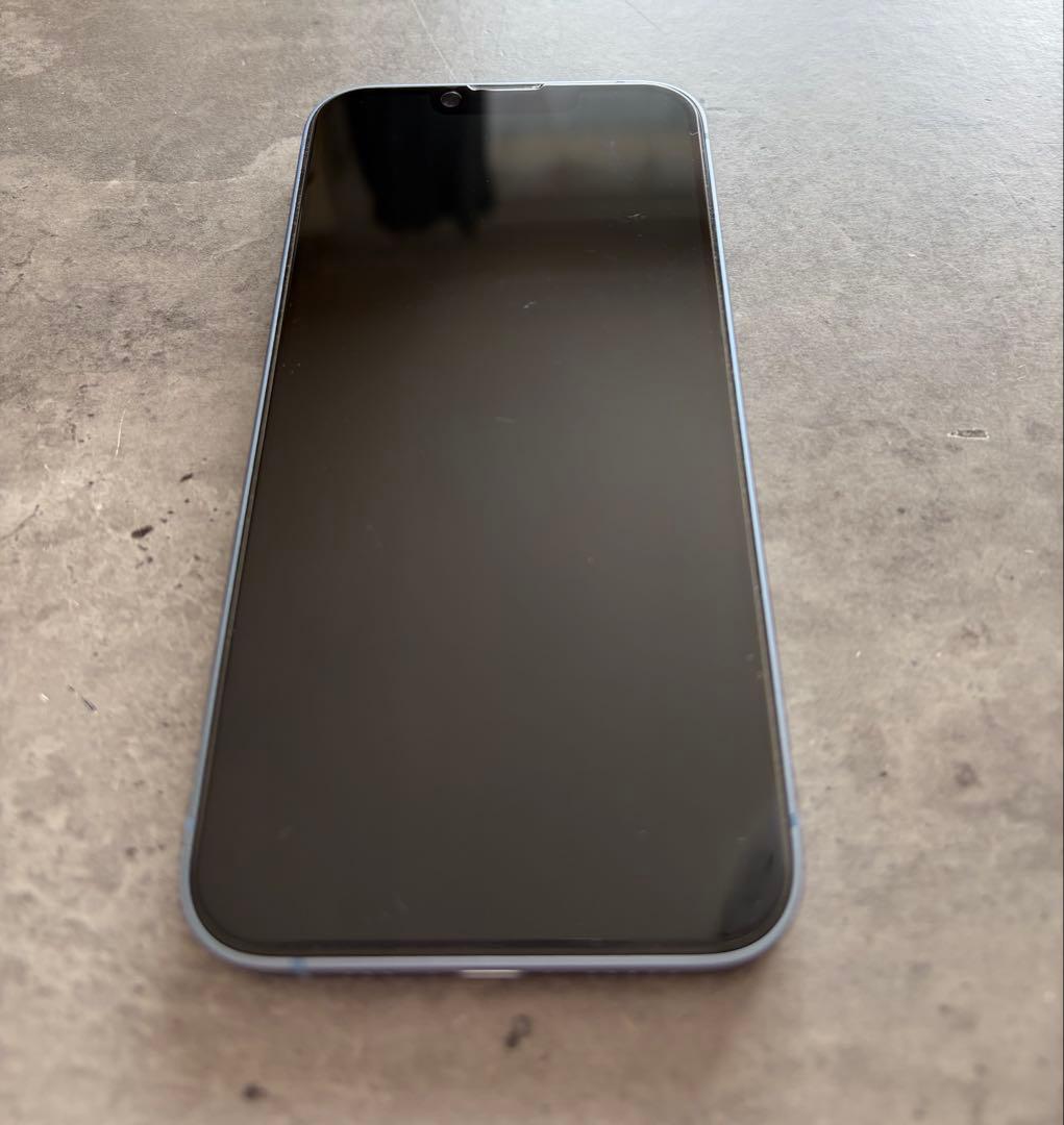 Apple iPhone 14 ブルー 本体 128G 箱あり