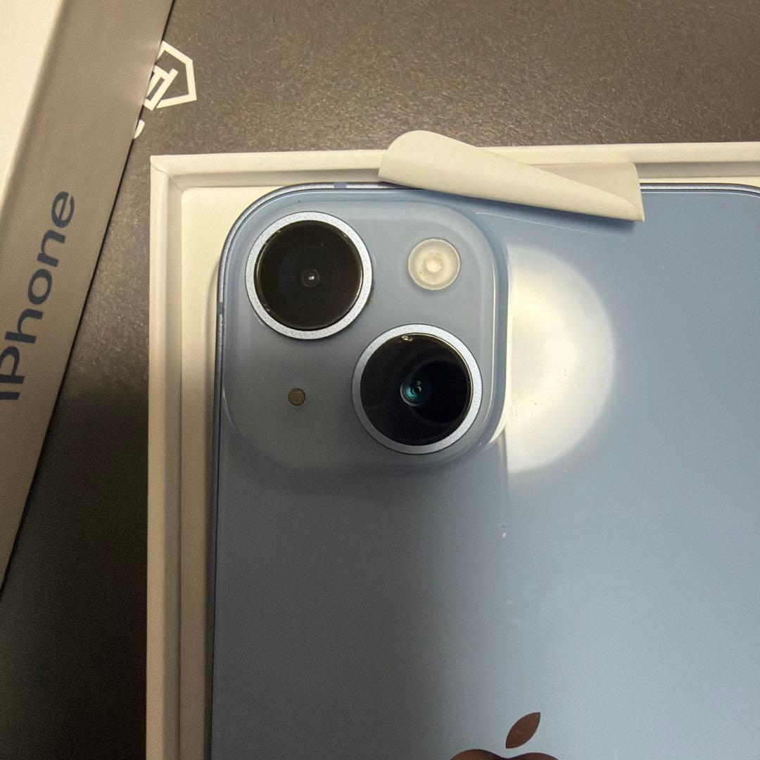 Apple iPhone 14 ブルー 本体 128G 箱あり