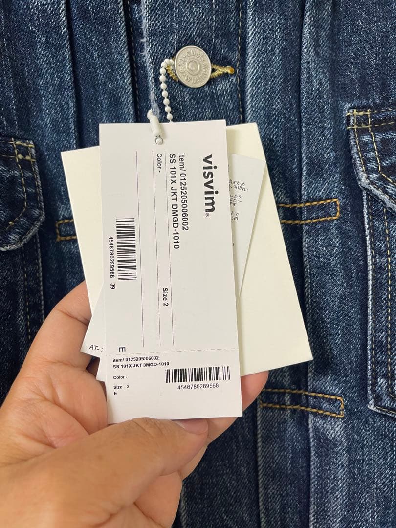 ジャケット・アウター VISVIM SS 101X JKT DMGD-1010 02