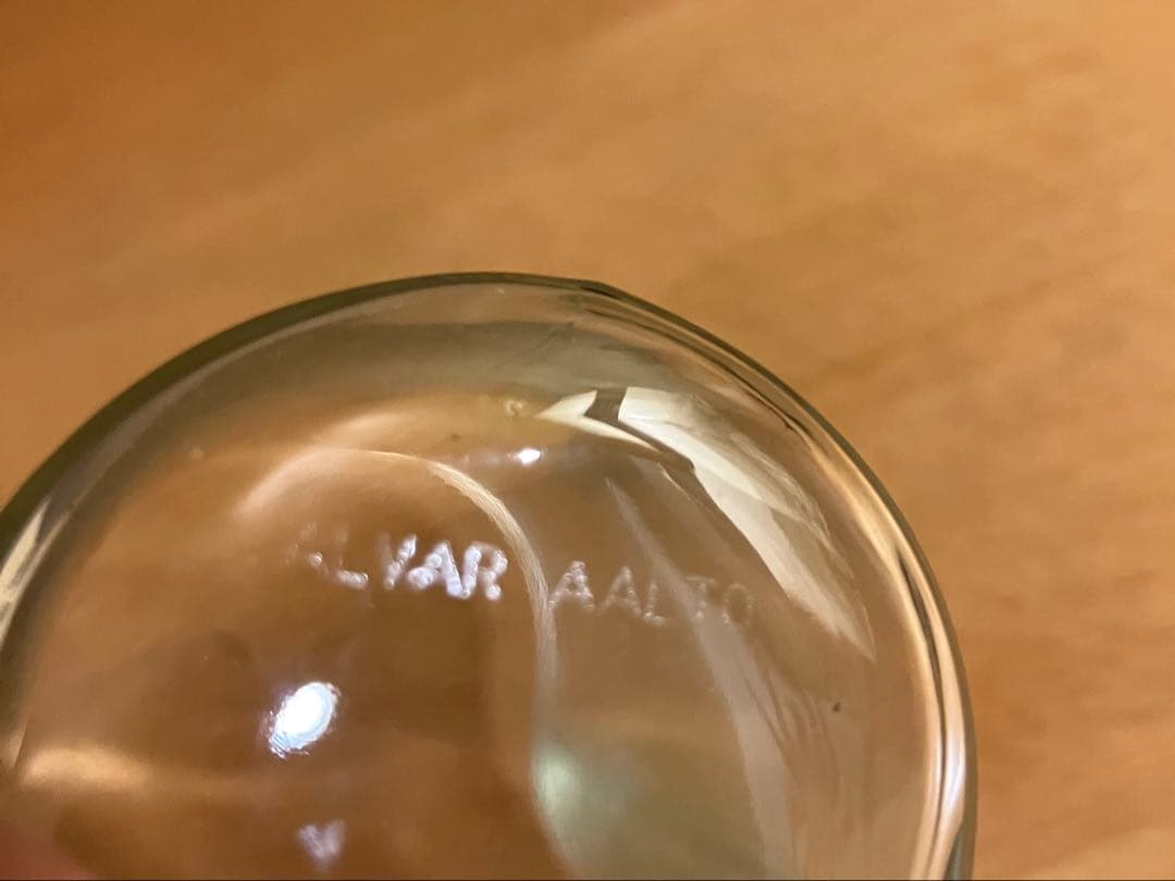 アルヴァ・アアルト　フラワーベース　イッタラ 95ミリ　1937クリア