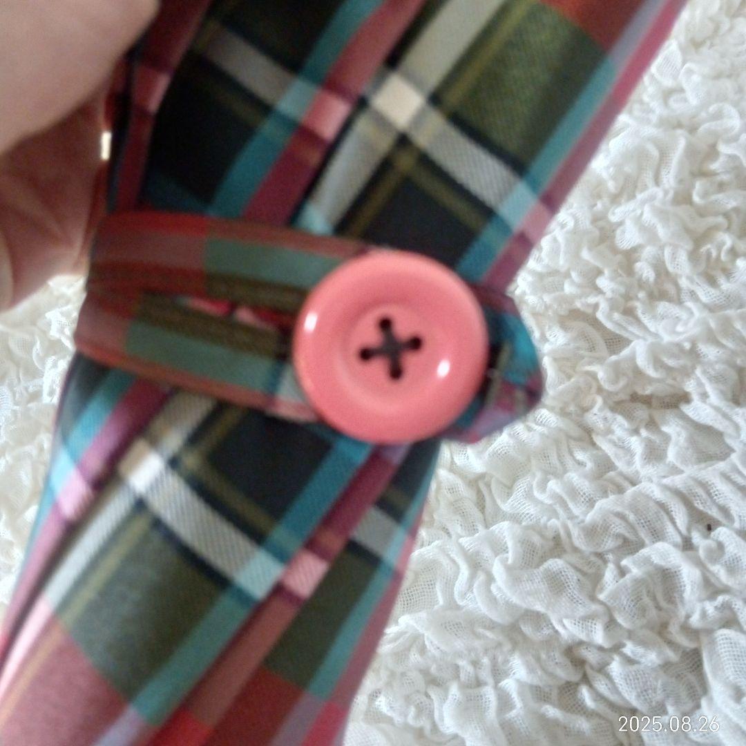 希少　レトロ　ヴィヴィアンウエストウッド　タータンチェック　長傘