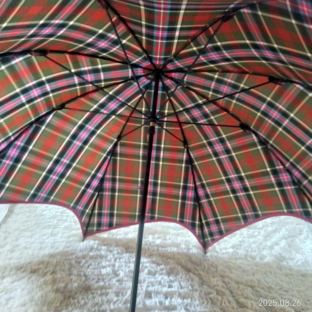 希少　レトロ　ヴィヴィアンウエストウッド　タータンチェック　長傘
