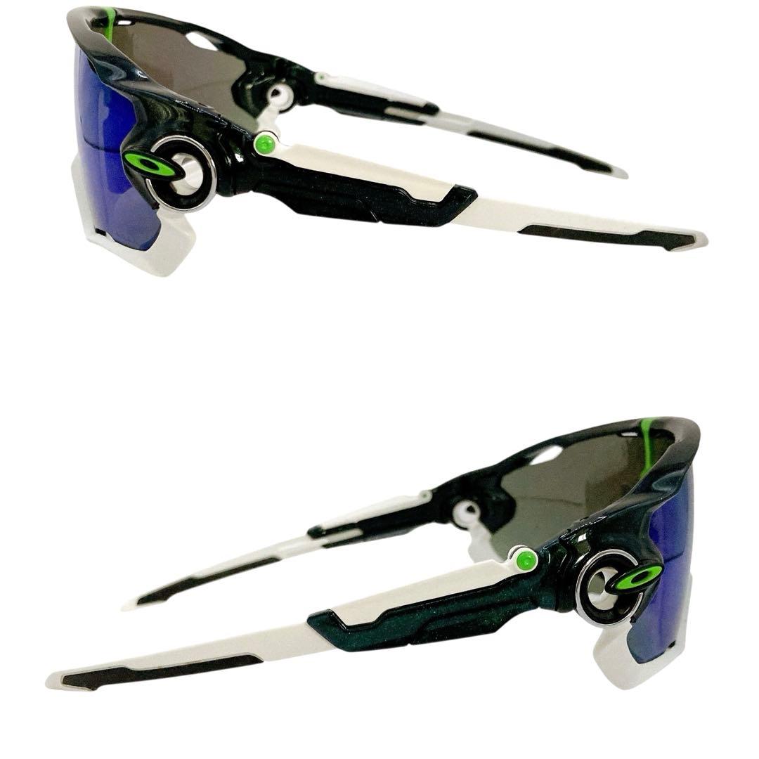 OAKLEY✨JAWBREAKER サングラス　ブラック×ホワイト　ミラーレンズ