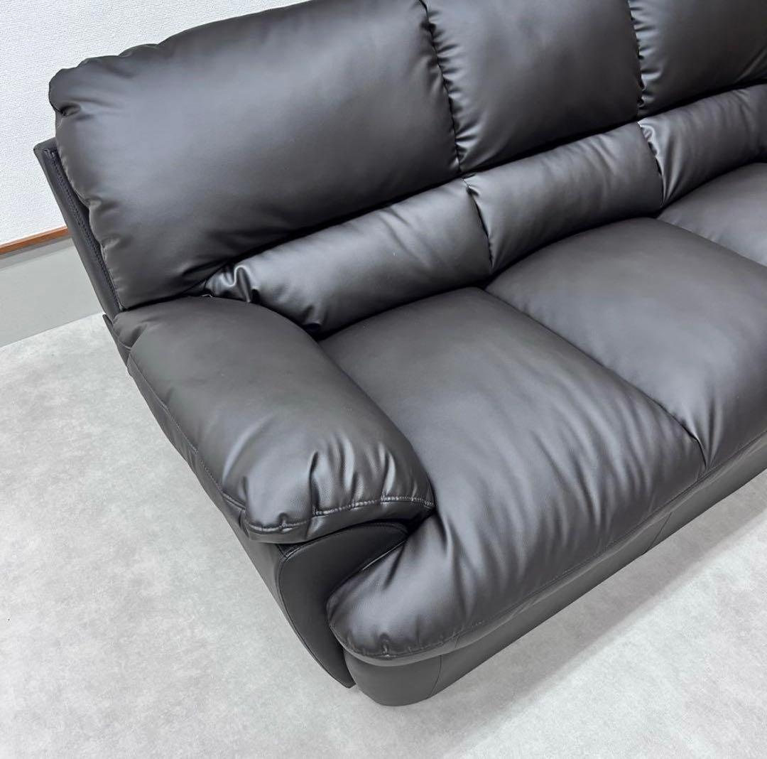 美品 （k50）NITORIニトリ 3PソファN シールド・ビット 3KD