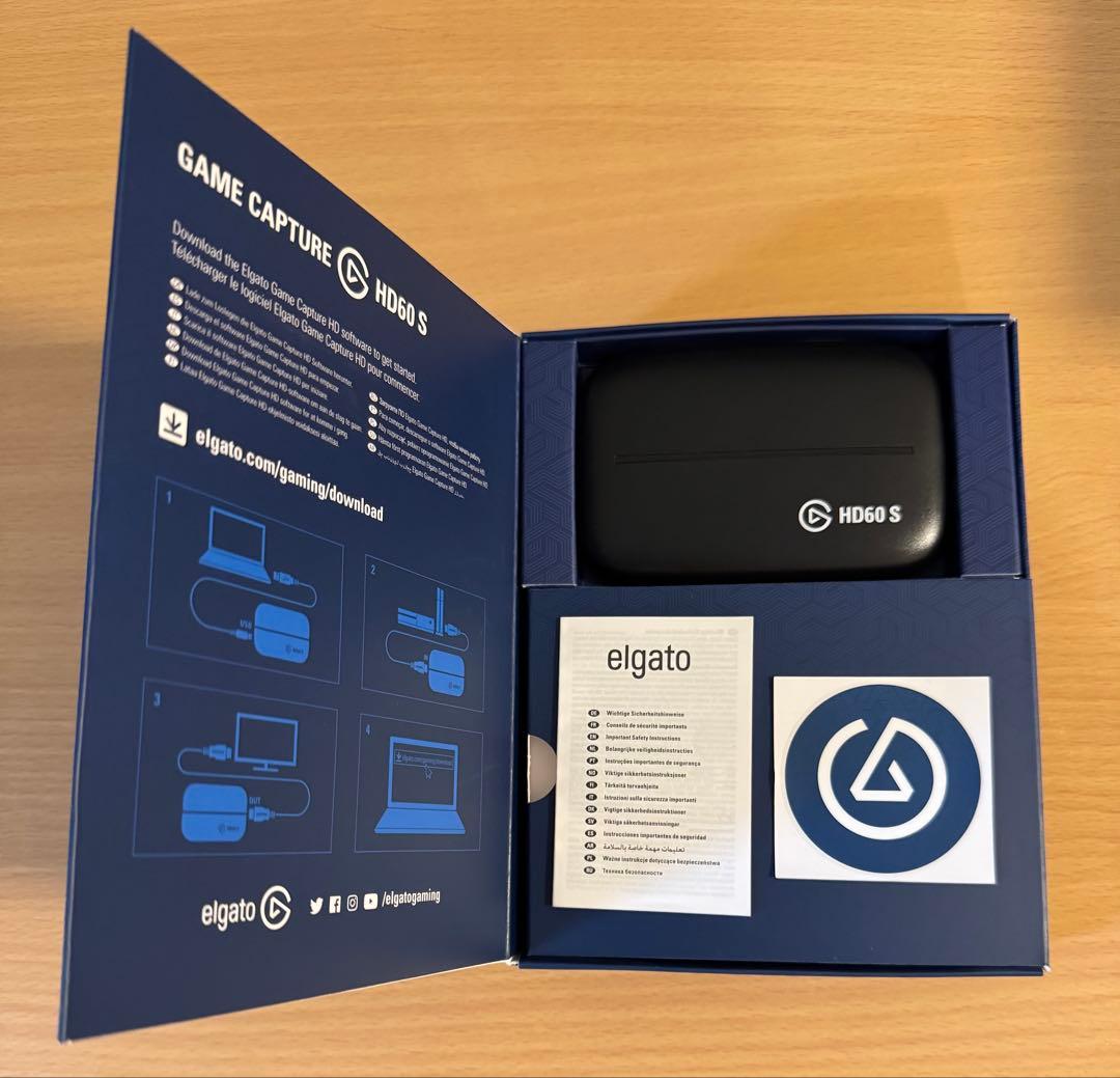 【美品】elgato HD60S 外付け キャプチャーボード ゲームキャプチャー