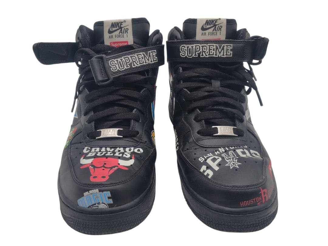 □『シュプリーム×ナイキ』(28.5) エアフォース1 NBAスニーカー
