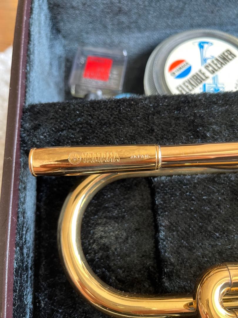 YAMAHA YTR-6320トランペット本体 ゴールド ハードケース付き　美品