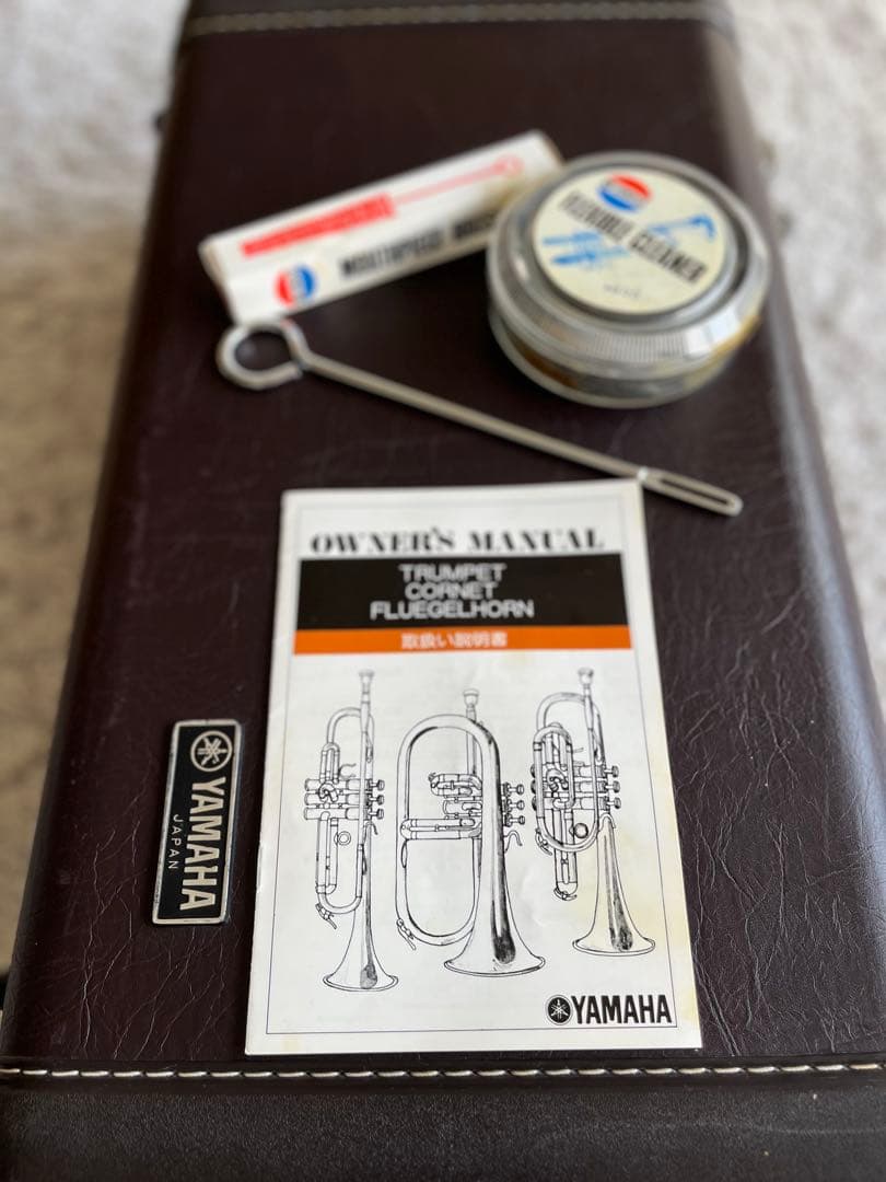YAMAHA YTR-6320トランペット本体 ゴールド ハードケース付き　美品