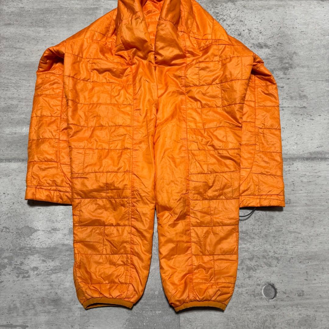 patagonia 11年製 ナノパフフーディ マンゴー オレンジ キルティング