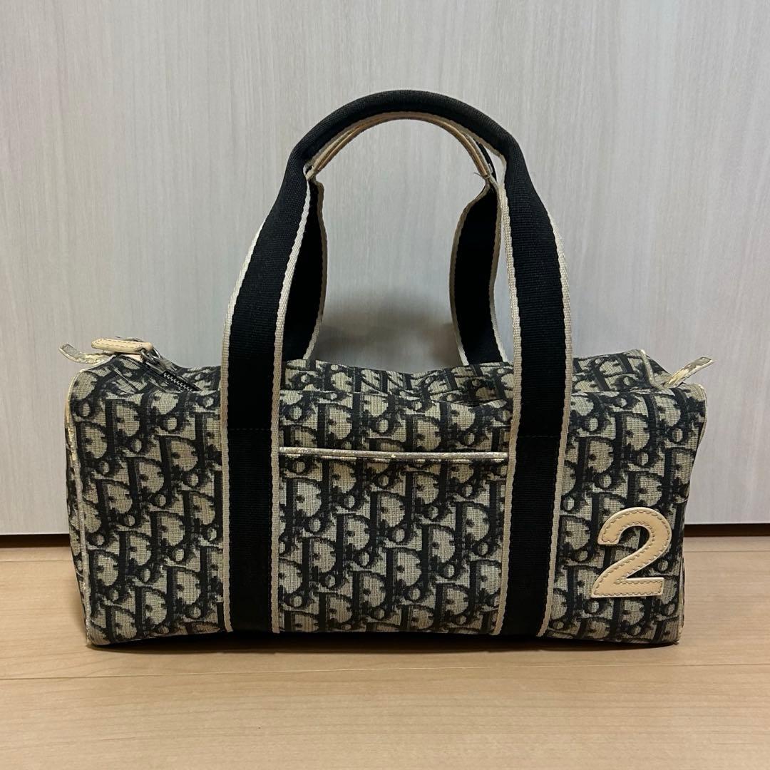 Christian Dior トロッターナンバー2 ミニボストンバッグ
