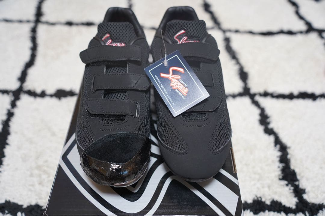 久保田スラッガー スパイク 希少なマジックテープ 26.5㎝