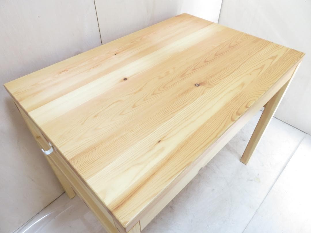 無印良品 MUJI パイン材デスク 机 幅86cm 奥行58cm