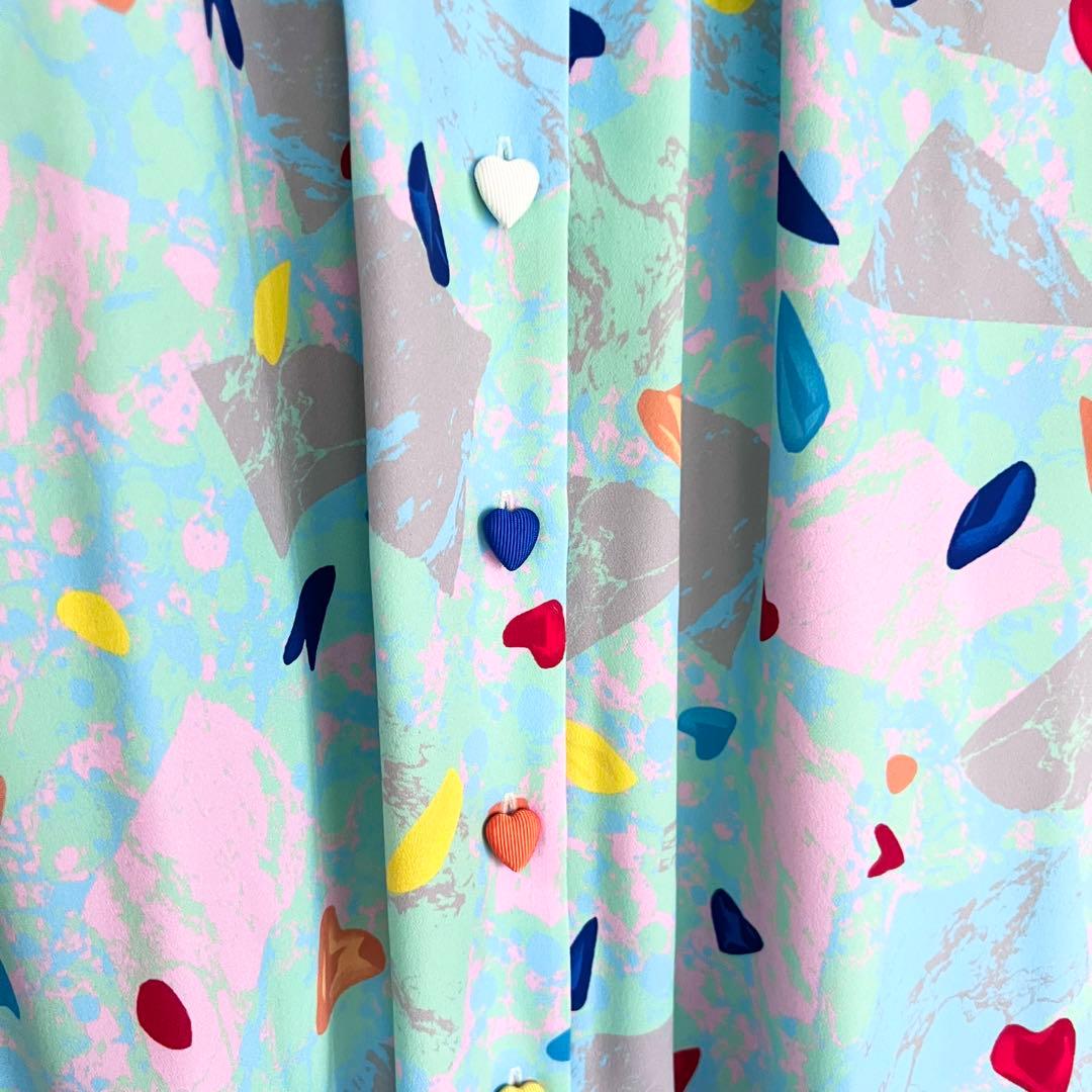 R*☆様 MUVEIL 2025ss ストーンプリントドレス