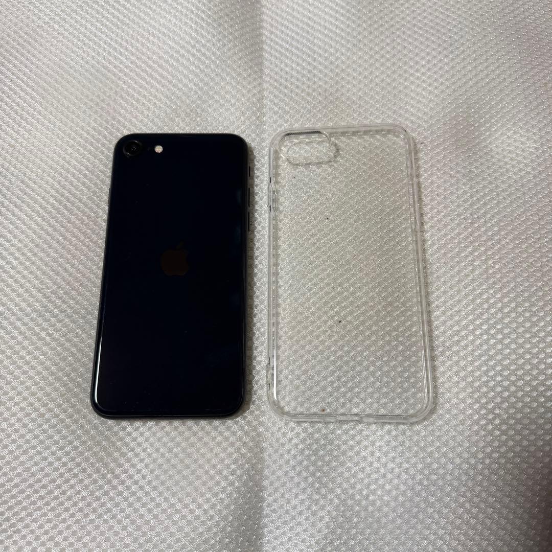 美品 SIMフリー iPhoneSE 第3世代 64GB ミッドナイト 87%