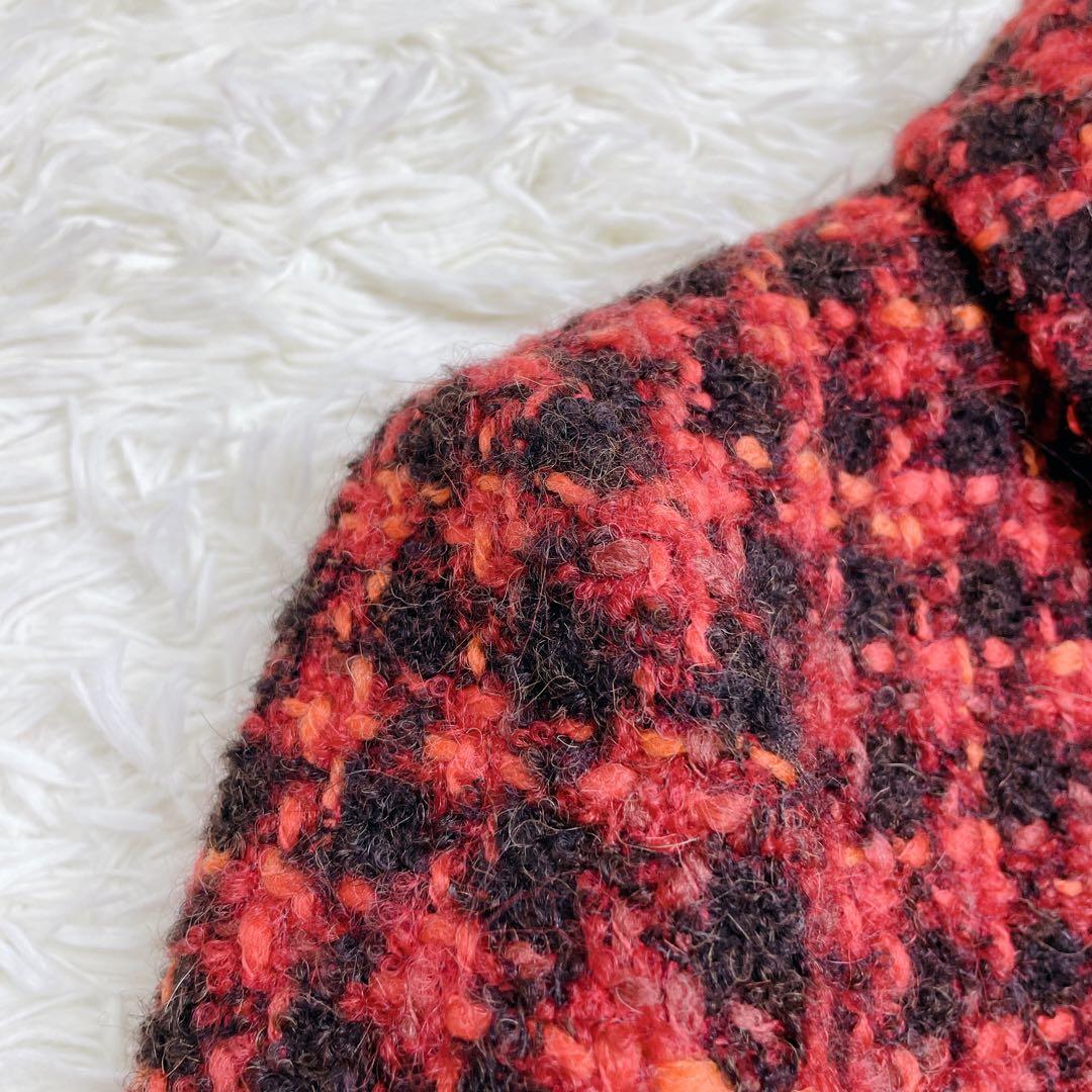 美品 VALENTINO ヴァレンティノ ジャケット ツイード ショート丈