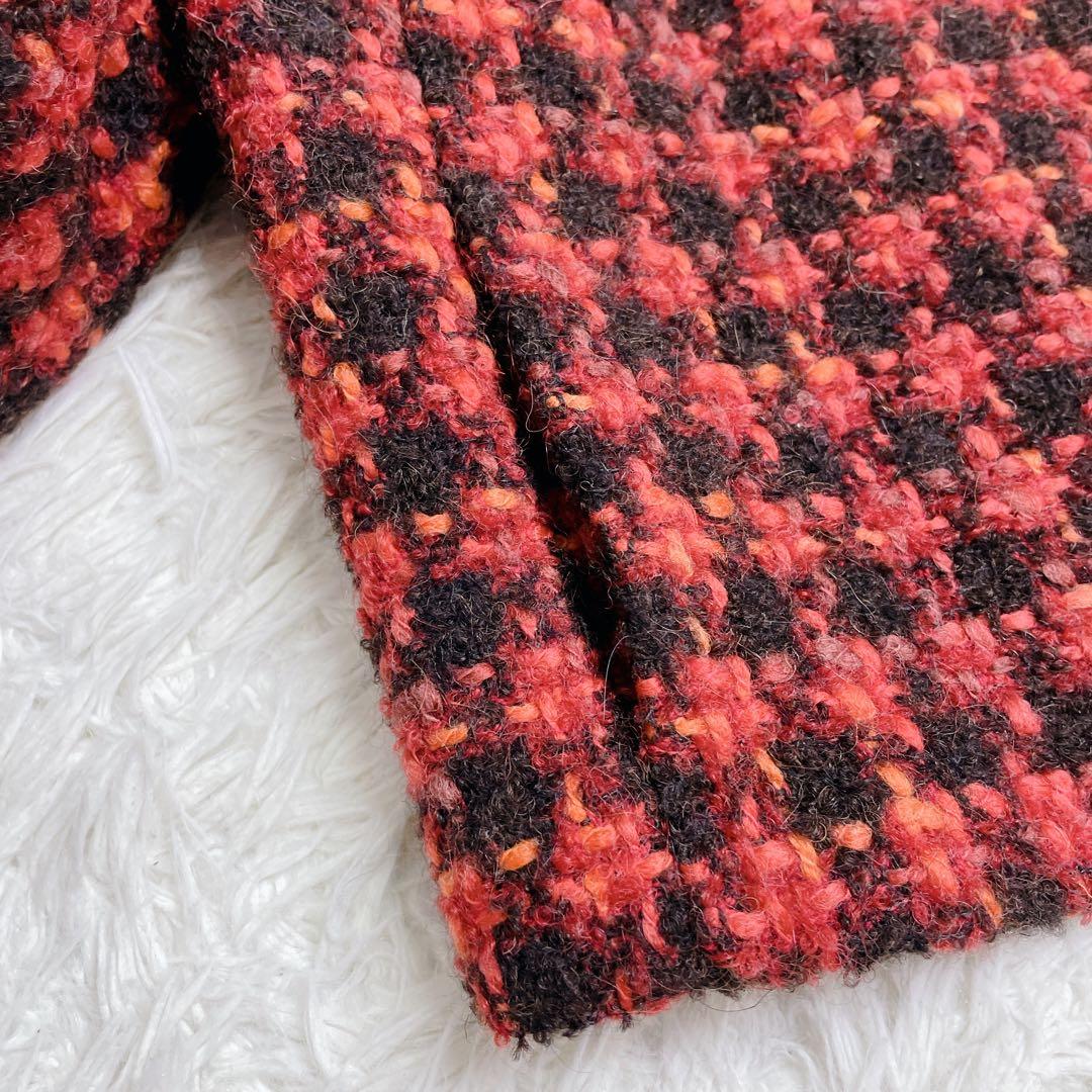 美品 VALENTINO ヴァレンティノ ジャケット ツイード ショート丈