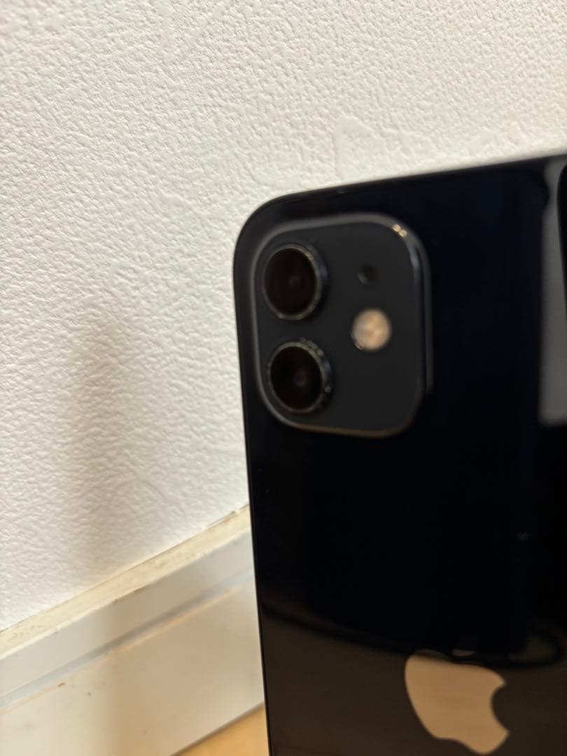 【美品】Apple iPhone12 128GB SIMフリー ブラック 87%
