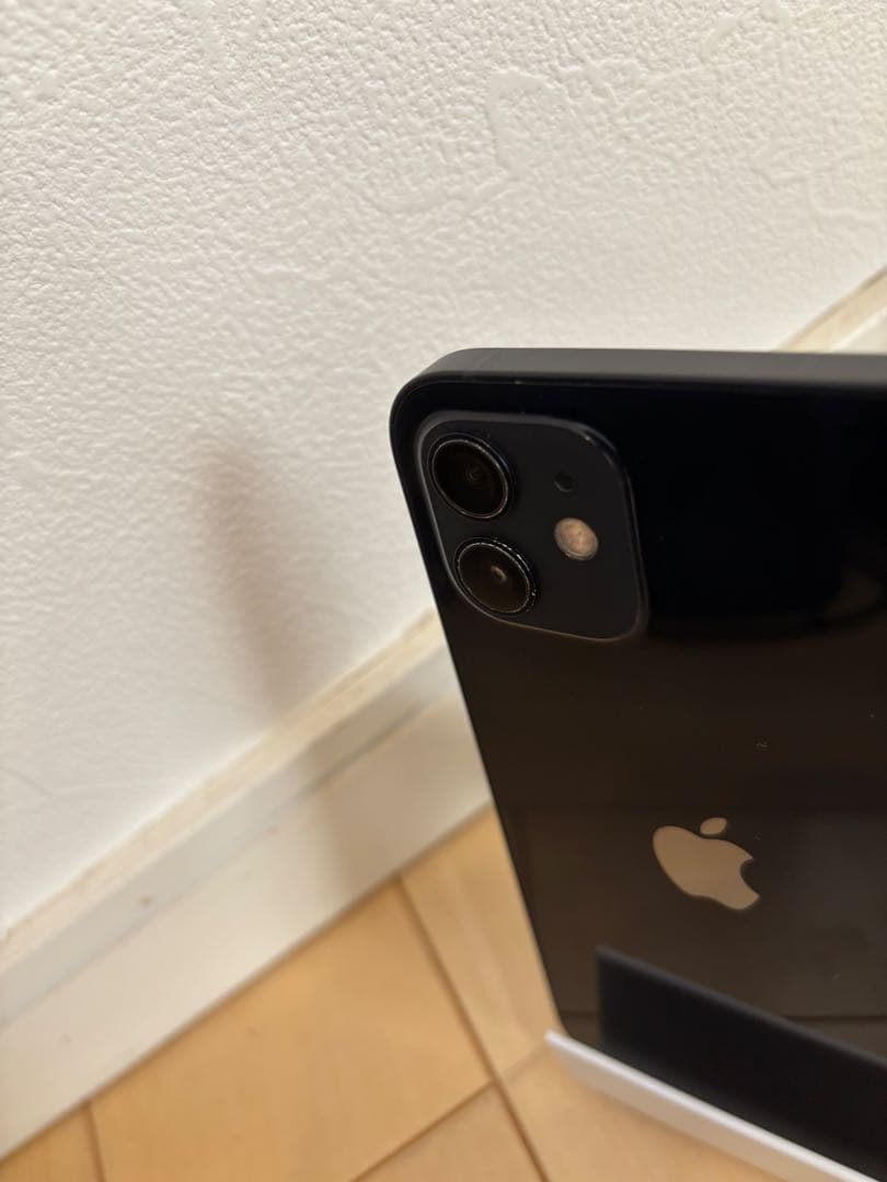 【美品】Apple iPhone12 128GB SIMフリー ブラック 87%