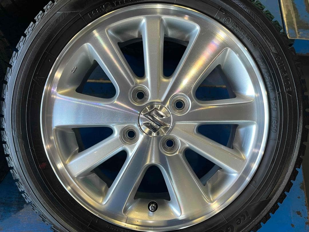 スタッドレス ワゴンR エブリィワゴン アルト スペーシア スズキ純正