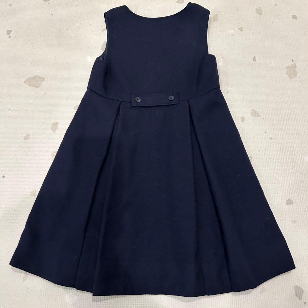 familiar お受験　卒業入園式　フォーマルスーツ　アンサンブル120cm