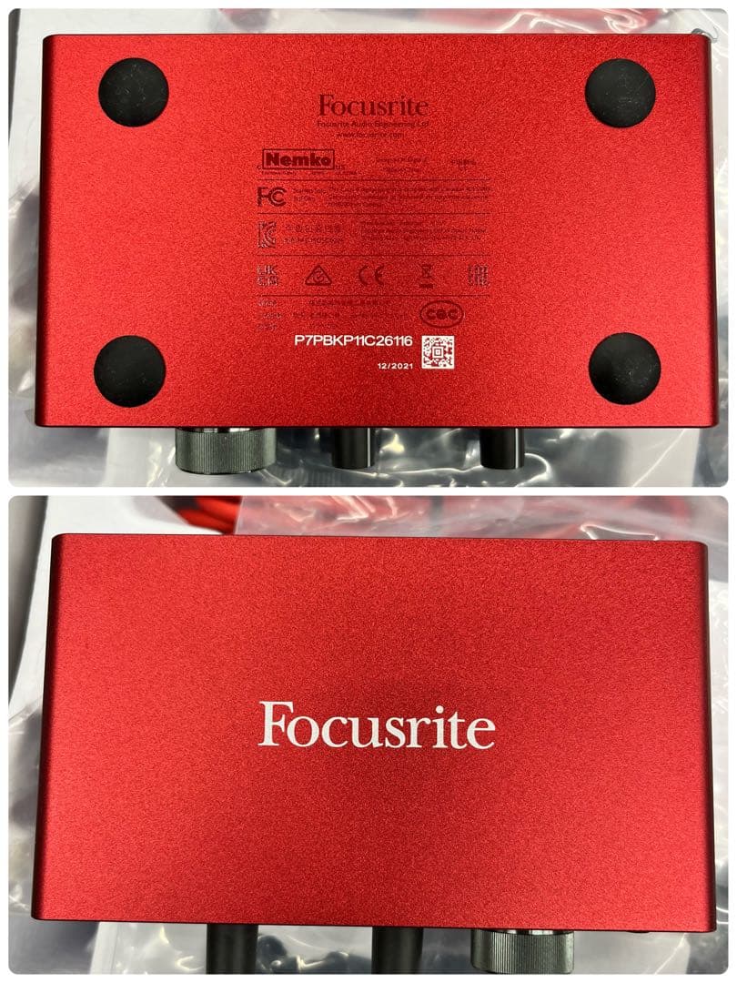 【11351】 Focusrite Scarlett 第3世代