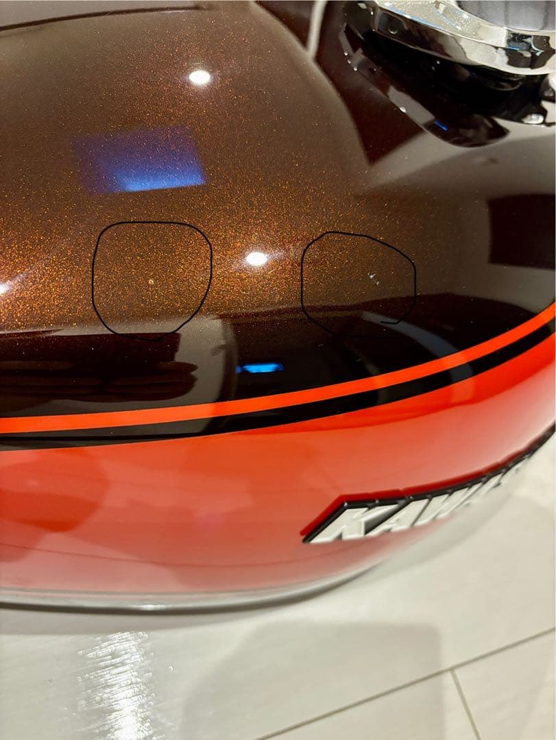 ゼファー750 Z2タイプドレミコレクション外装一式(Z2キャップ仕様)送料込み