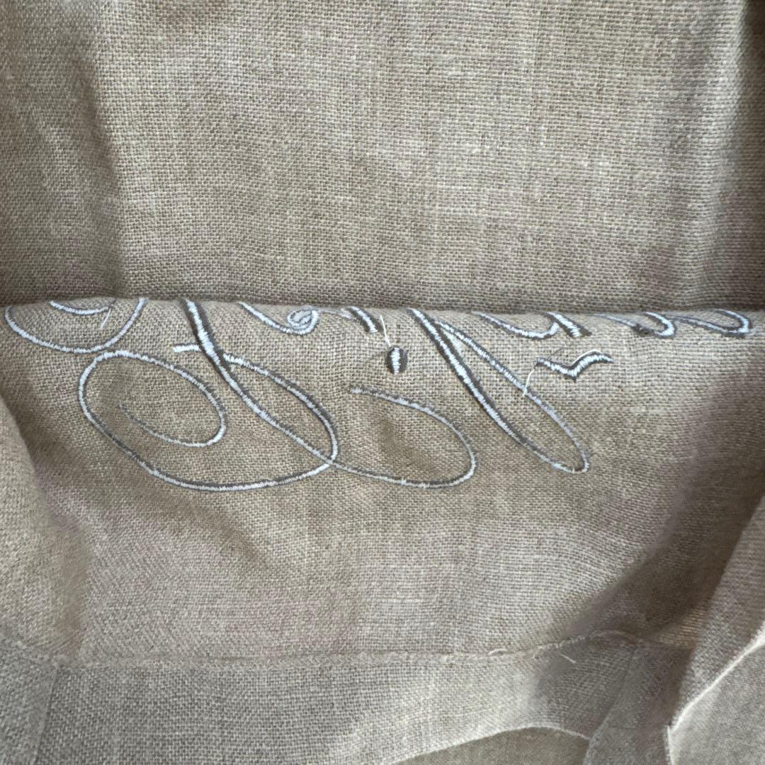 Poilane ポワラーヌ 刺繍入 リネン バッグ