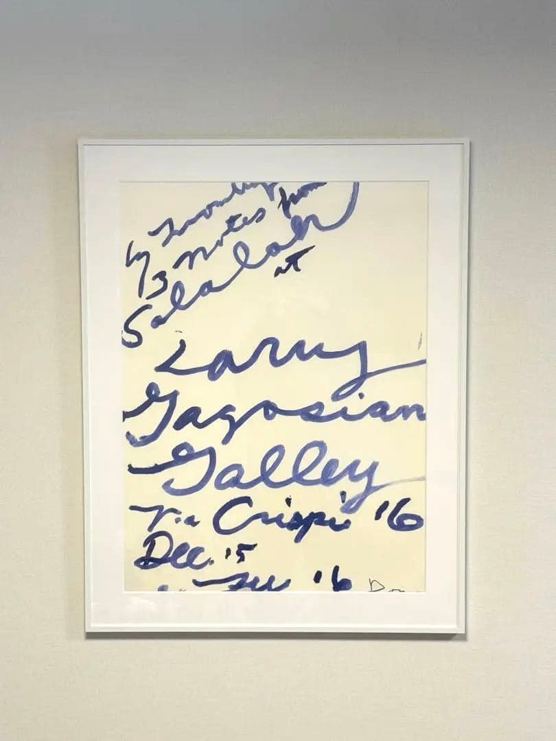 cy twombly サイ・トゥオンブリー ポスター