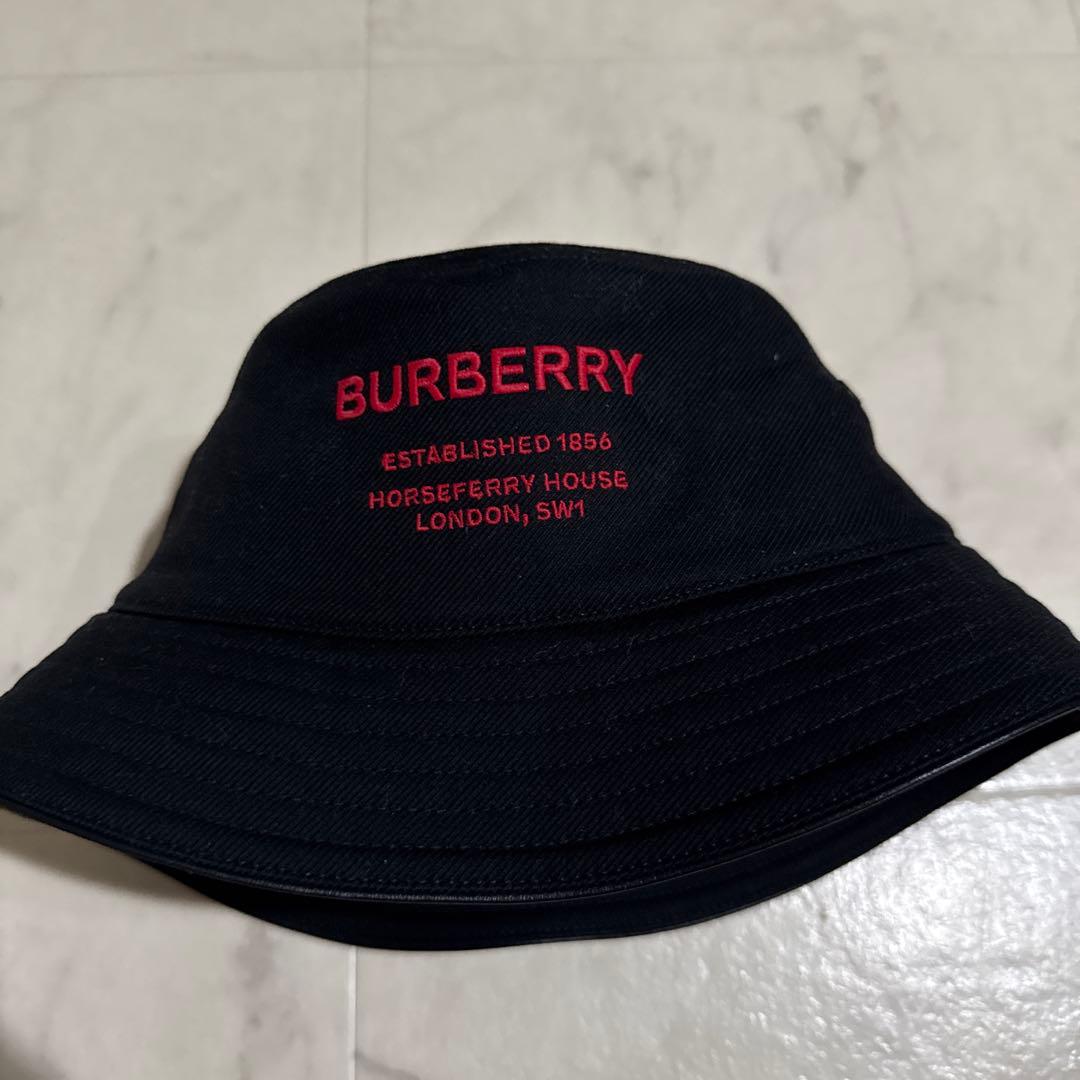 BURBERRY バケットハット ブラック