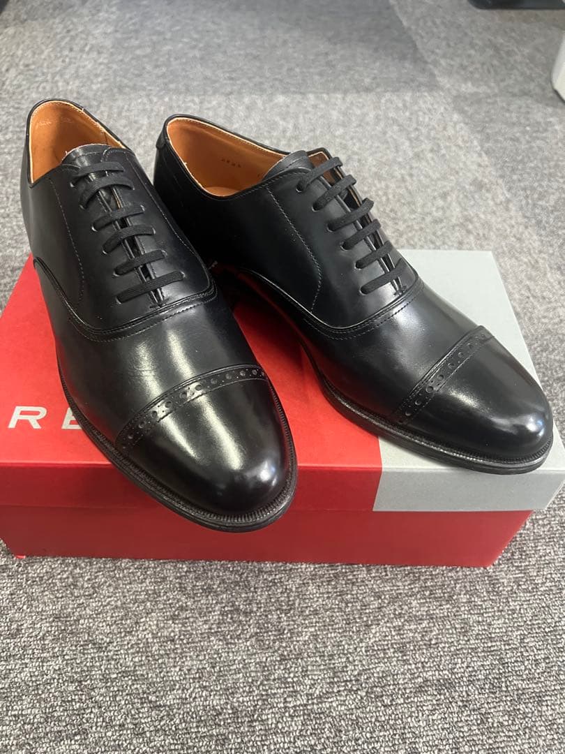 REGAL インペリアルグレード ストレートチップ ブラック