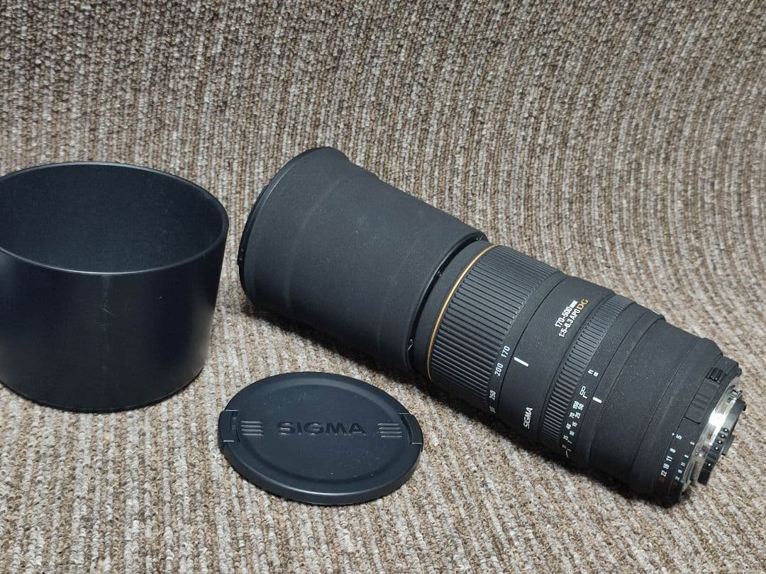SIGMA 170-500mm 1:5-6.3 APO DG ニコンマウント