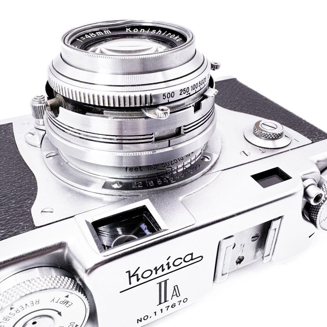 Aランク 整備済み Konica ⅡA レンジファインダー