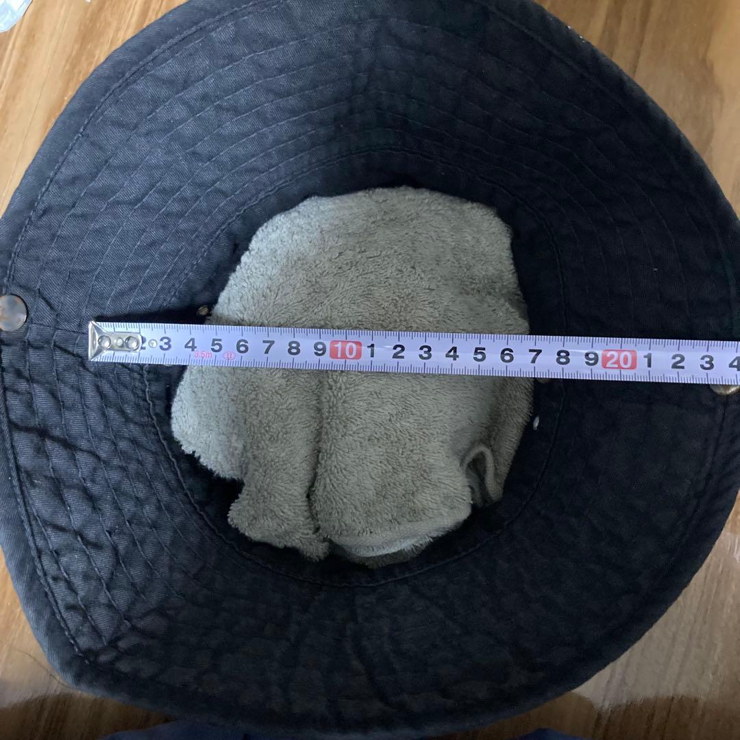 黒タグ old stussy バケットハット