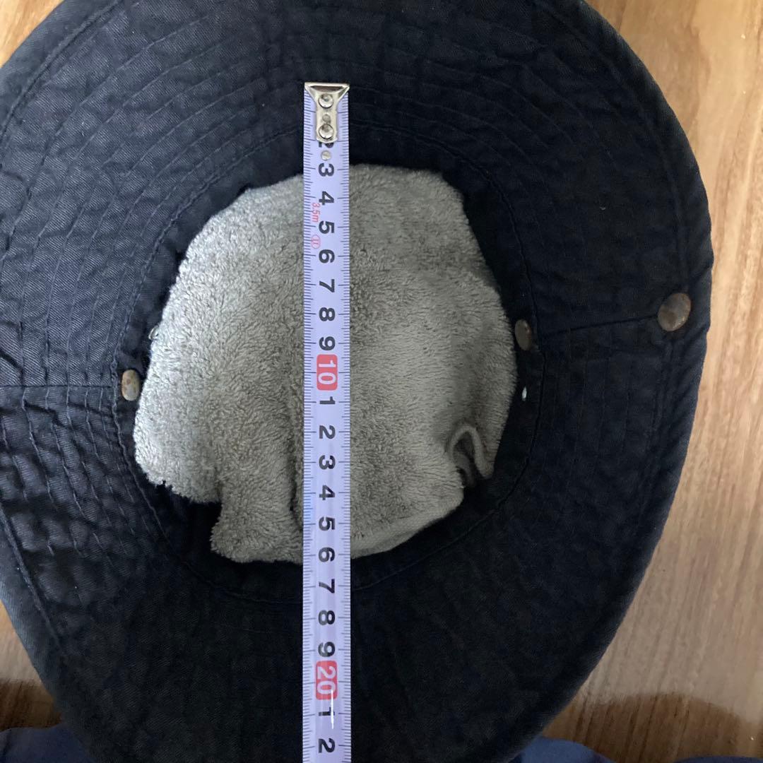 黒タグ old stussy バケットハット