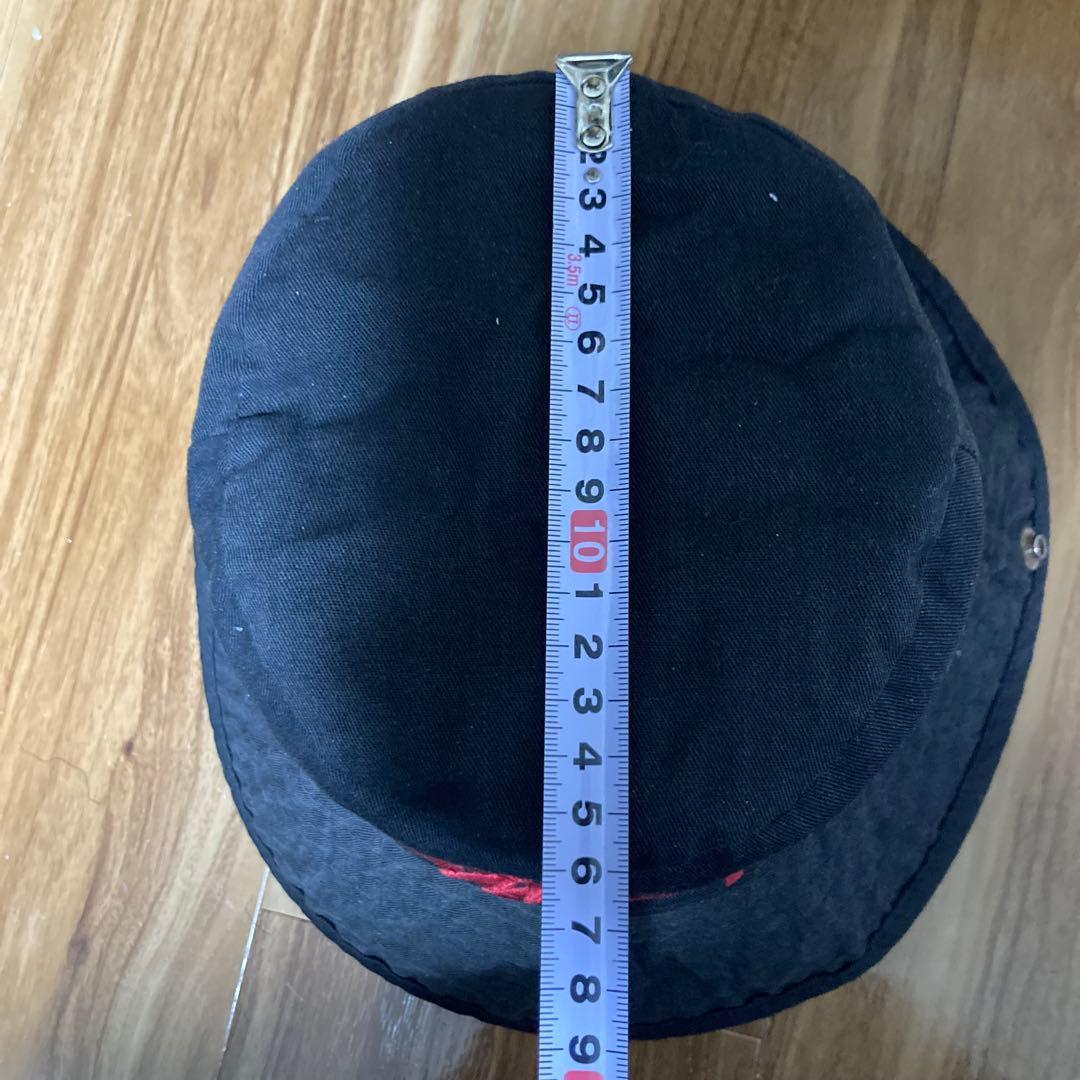 黒タグ old stussy バケットハット