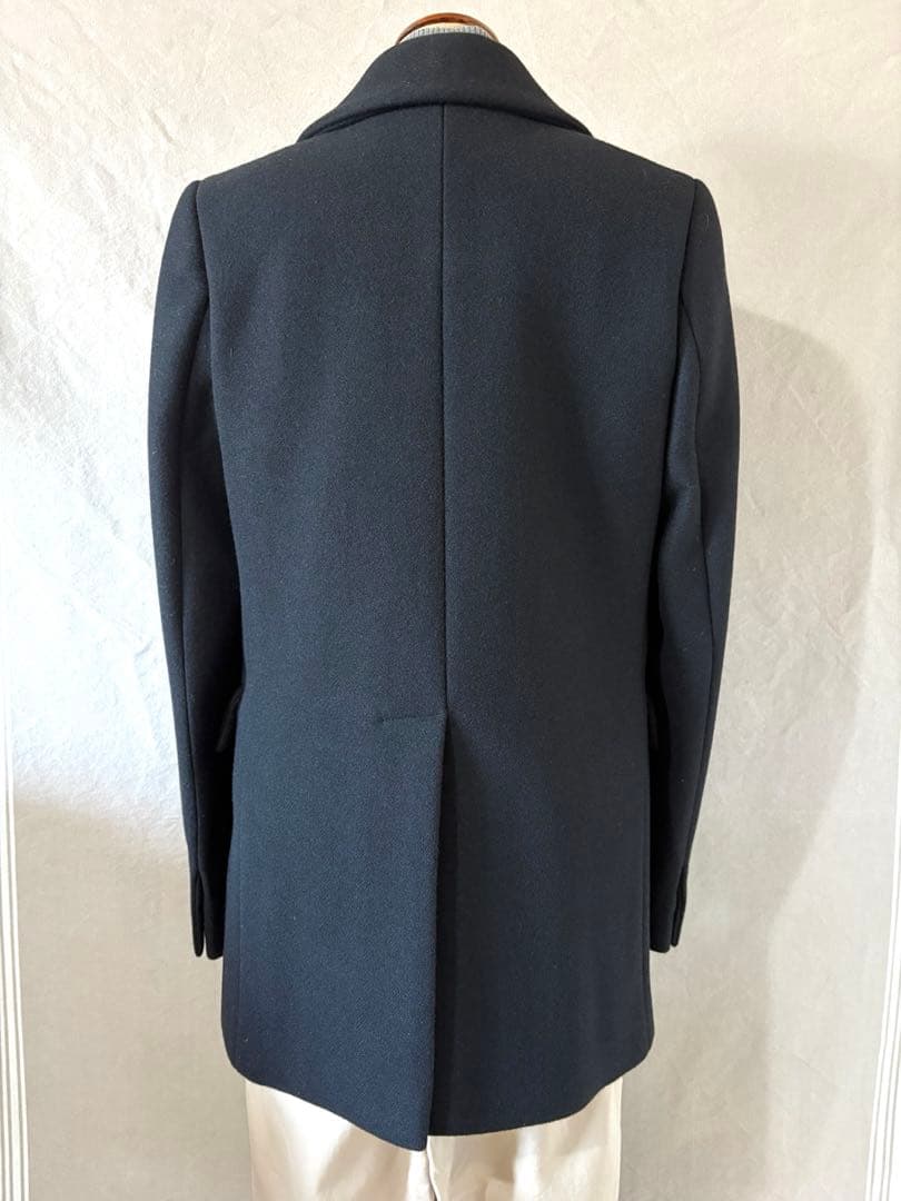 【新品・未使用】A.P.C. ★フランス製★黒 Pコート★カバー&ハンガ－付き