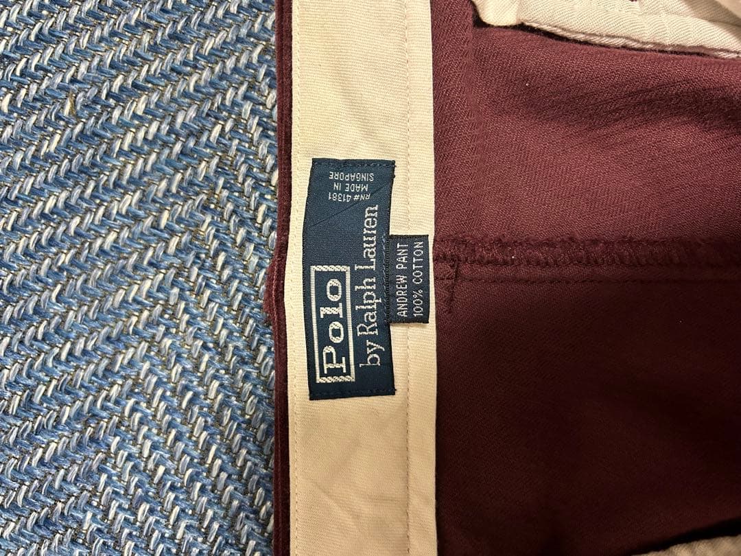 90s Polo by Ralph Lauren バーガンディ コーデュロイ