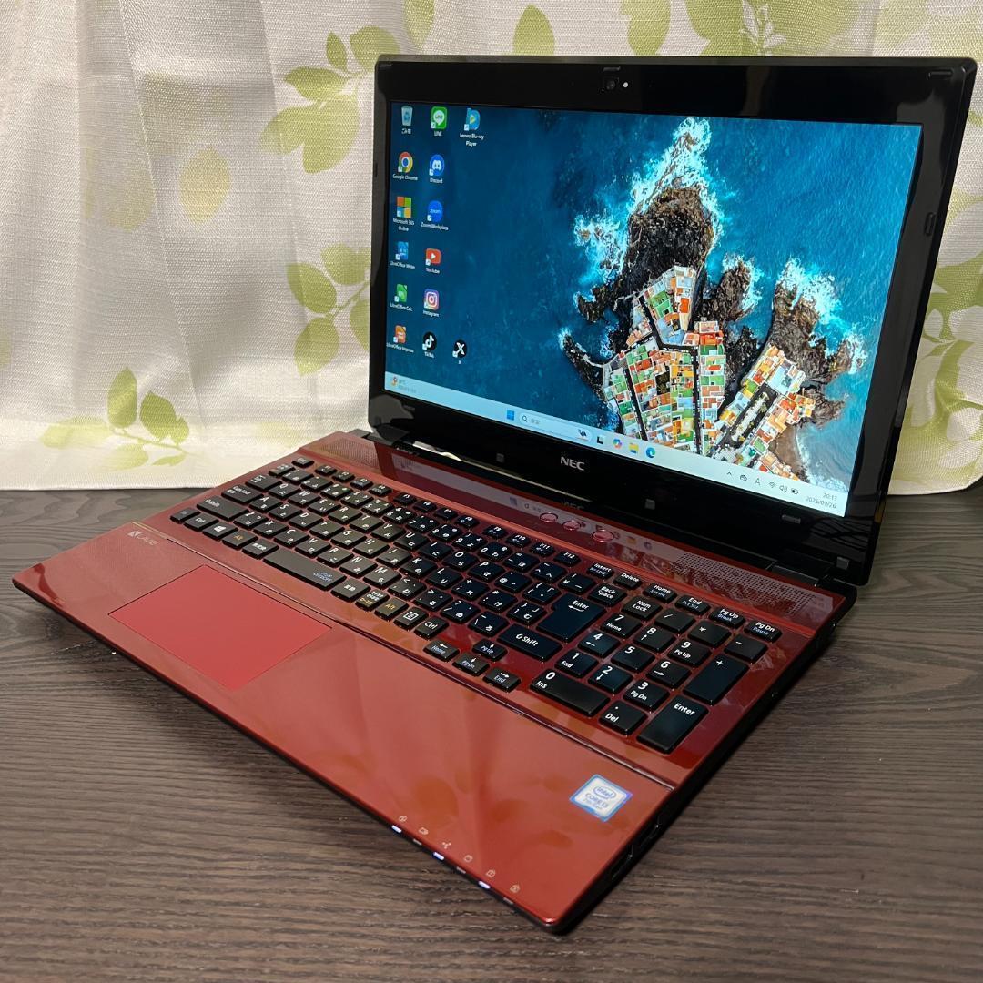コスパ◎NEC LAVIE✨SSD256GB☆メモリ8GB☆Core i3